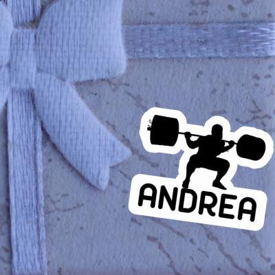 Andrea Sticker Weightlifter Notebook Andrea Sticker Weightlifter Gift package Image