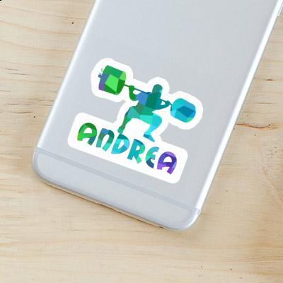 Andrea Sticker Weightlifter Notebook Andrea Sticker Weightlifter Gift package Image