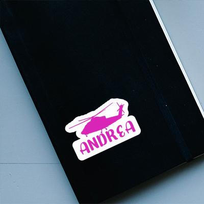 Andrea Aufkleber Hubschrauber Notebook Andrea Aufkleber Hubschrauber Notebook Image