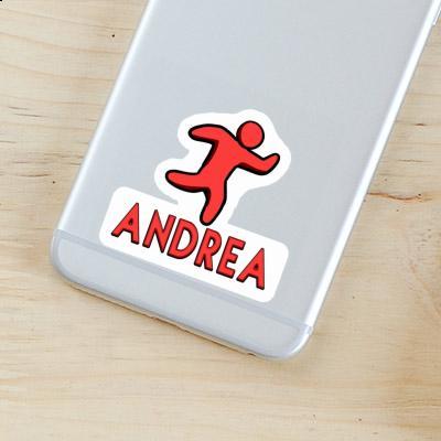 Andrea Autocollant Joggeur Notebook Andrea Autocollant Joggeur Notebook Image