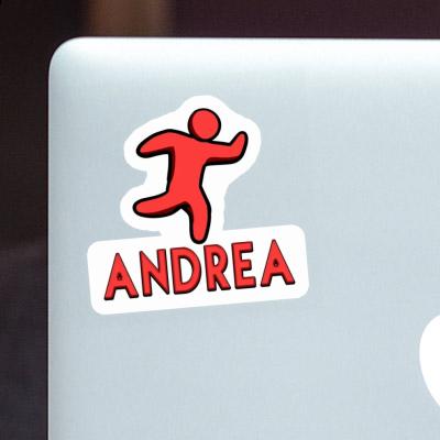 Andrea Autocollant Joggeur Laptop Andrea Autocollant Joggeur Laptop Image