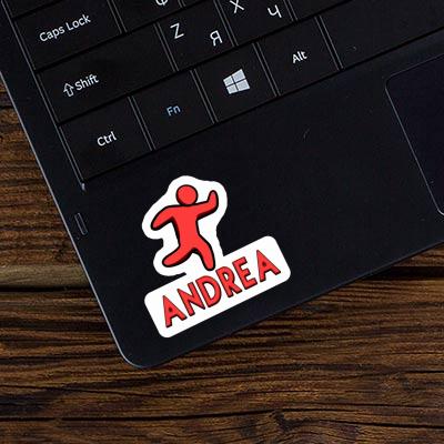 Andrea Autocollant Joggeur Laptop Andrea Autocollant Joggeur Laptop Image