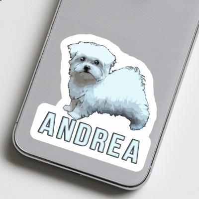 Chien Autocollant Andrea Image