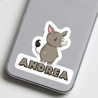 Andrea Sticker Rhinoceros Notebook Andrea Sticker Rhinoceros Notebook Image