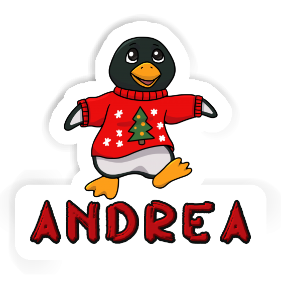Andrea Autocollant Pingouin de Noël Andrea Autocollant Pingouin de Noël Image