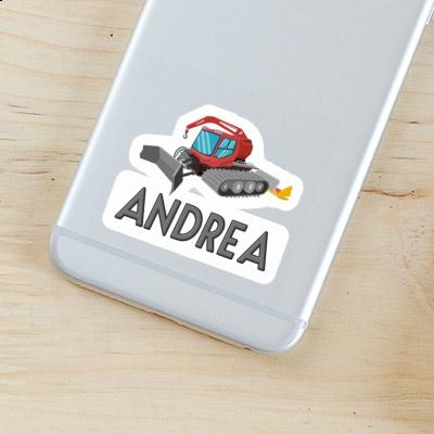 Andrea Aufkleber Pistenraupe Notebook Image