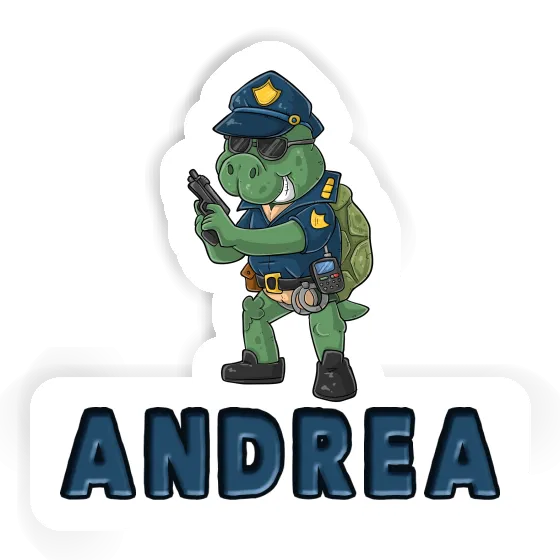 Policier Autocollant Andrea Laptop Policier Autocollant Andrea Laptop Image