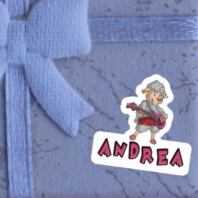 Rockergirl Aufkleber Andrea Notebook Rockergirl Aufkleber Andrea Notebook Image