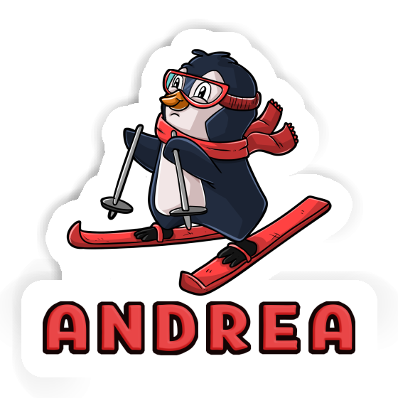 Autocollant Andrea Skieuse Notebook Autocollant Andrea Skieuse Notebook Image