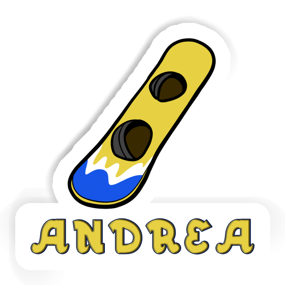 Wakeboard Sticker Andrea Laptop Wakeboard Sticker Andrea Laptop Image