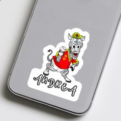 Sticker Andrea Zebra Sticker Andrea Zebra Image