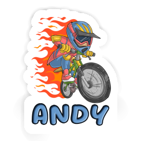 Biker Aufkleber Andy Image
