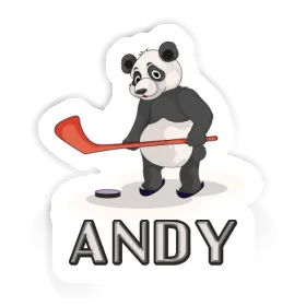 Panda Aufkleber Andy Image