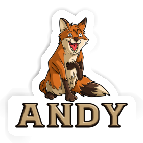 Fuchs Sticker Andy Image