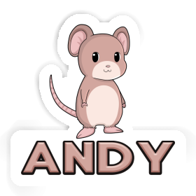 Mäuschen Aufkleber Andy Image