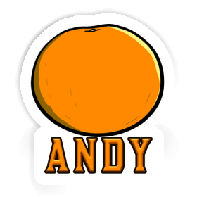 Aufkleber Andy Orange Image