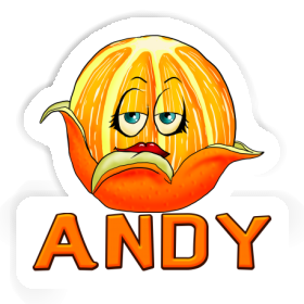 Aufkleber Andy Orange Image