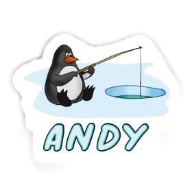 Autocollant Andy Pêcheur Image
