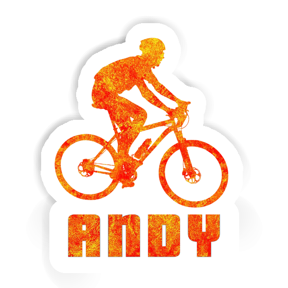 Sticker Andy Biker Notebook Sticker Andy Biker Gift package Image