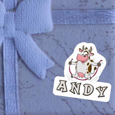 Autocollant Vache Andy Notebook Autocollant Vache Andy Gift package Image