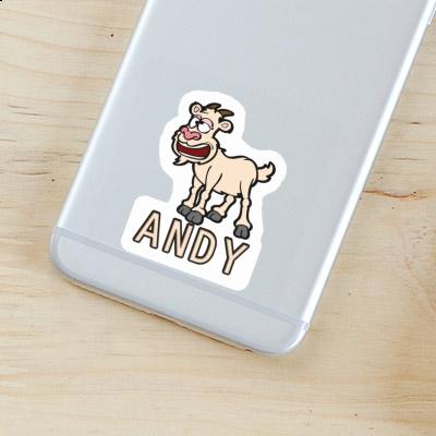 Sticker Goat Andy Notebook Image