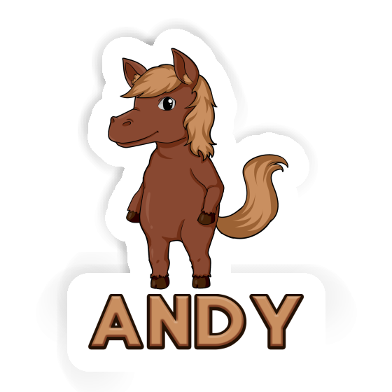Andy Sticker Horse Notebook Andy Sticker Horse Gift package Image