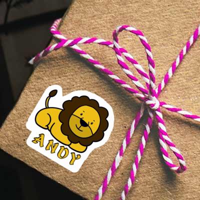 Sticker Lion Andy Gift package Image