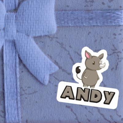 Rhino Autocollant Andy Laptop Rhino Autocollant Andy Laptop Image