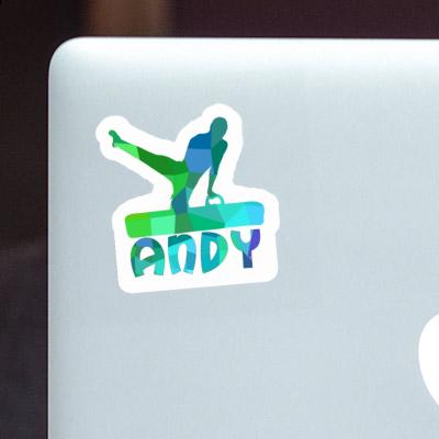 Autocollant Gymnaste Andy Notebook Autocollant Gymnaste Andy Gift package Image