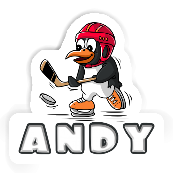Autocollant Andy Pingouin Laptop Image