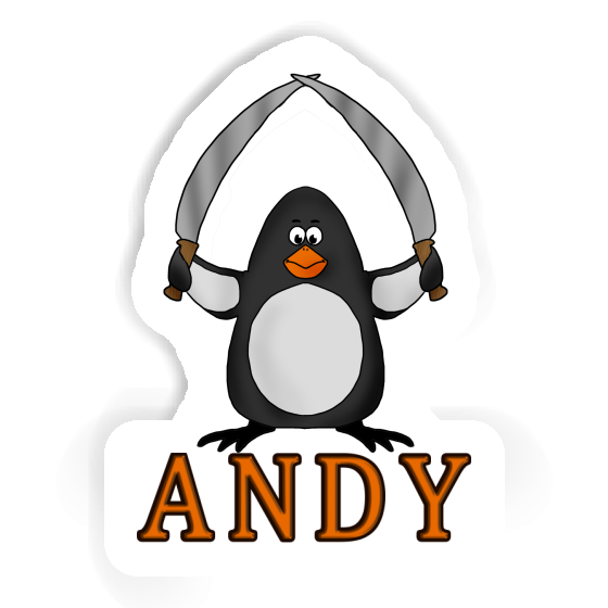 Pingouin Autocollant Andy Notebook Image