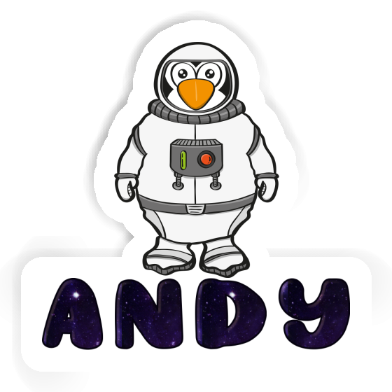 Autocollant Astronaute Andy Notebook Autocollant Astronaute Andy Gift package Image