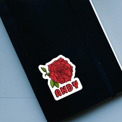Andy Sticker Rose Image