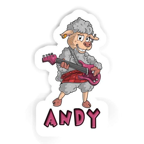 Andy Sticker Rockergirl Image