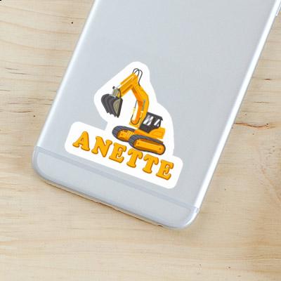 Excavator Sticker Anette Gift package Image