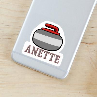 Sticker Anette Curling Stone Notebook Sticker Anette Curling Stone Notebook Image
