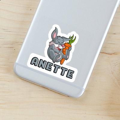 Sticker Easter bunny Anette Sticker Easter bunny Anette Image
