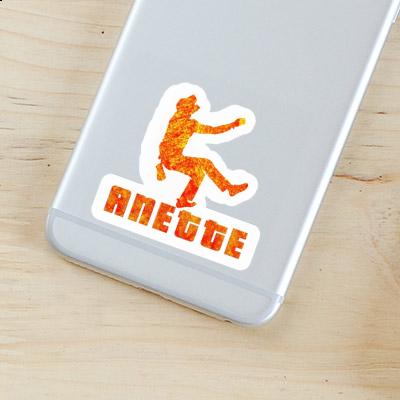 Autocollant Grimpeur Anette Notebook Image
