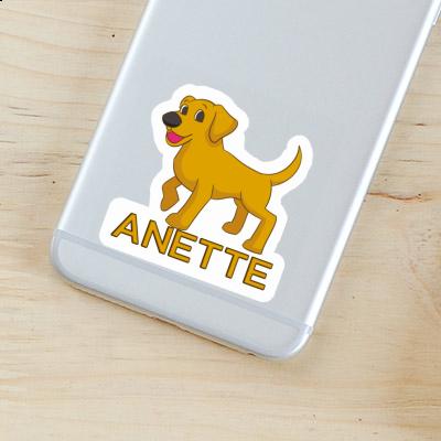 Sticker Anette Labrador Laptop Image