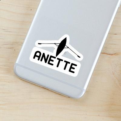 Autocollant Anette Bateau à rames Notebook Autocollant Anette Bateau à rames Gift package Image