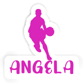 Aufkleber Angela Basketballspieler Image