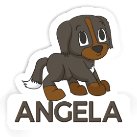 Mountain Dog Sticker Angela Image