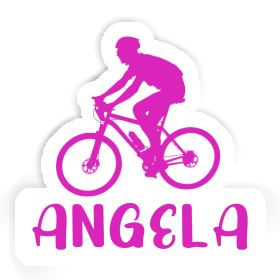 Biker Sticker Angela Image