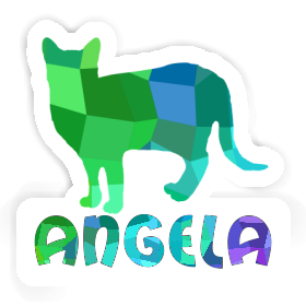 Cat Sticker Angela Image