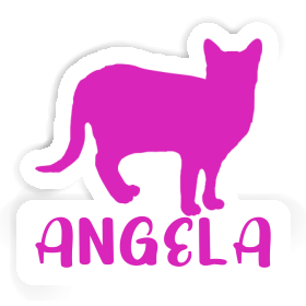 Sticker Katze Angela Image