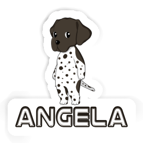 Autocollant Angela Braque Allemand Image