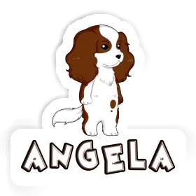 Sticker Angela Cavalier King Charles Spaniel Image