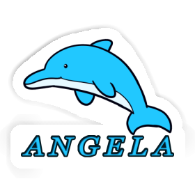 Aufkleber Delphin Angela Image