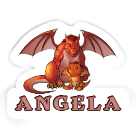 Autocollant Dragon Angela Image