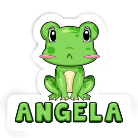 Frosch Sticker Angela Image